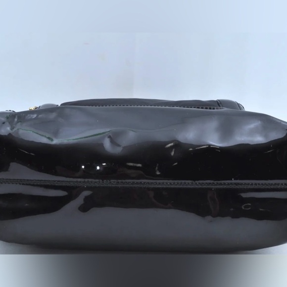 Tory Burch Patent Leather Trimmed Nylon Tote Bag - Picture 8 of 13